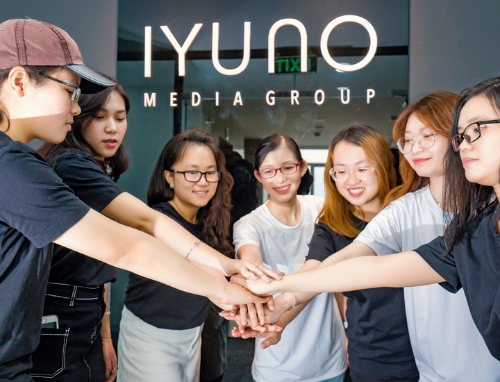 group of multi-cultural young adults