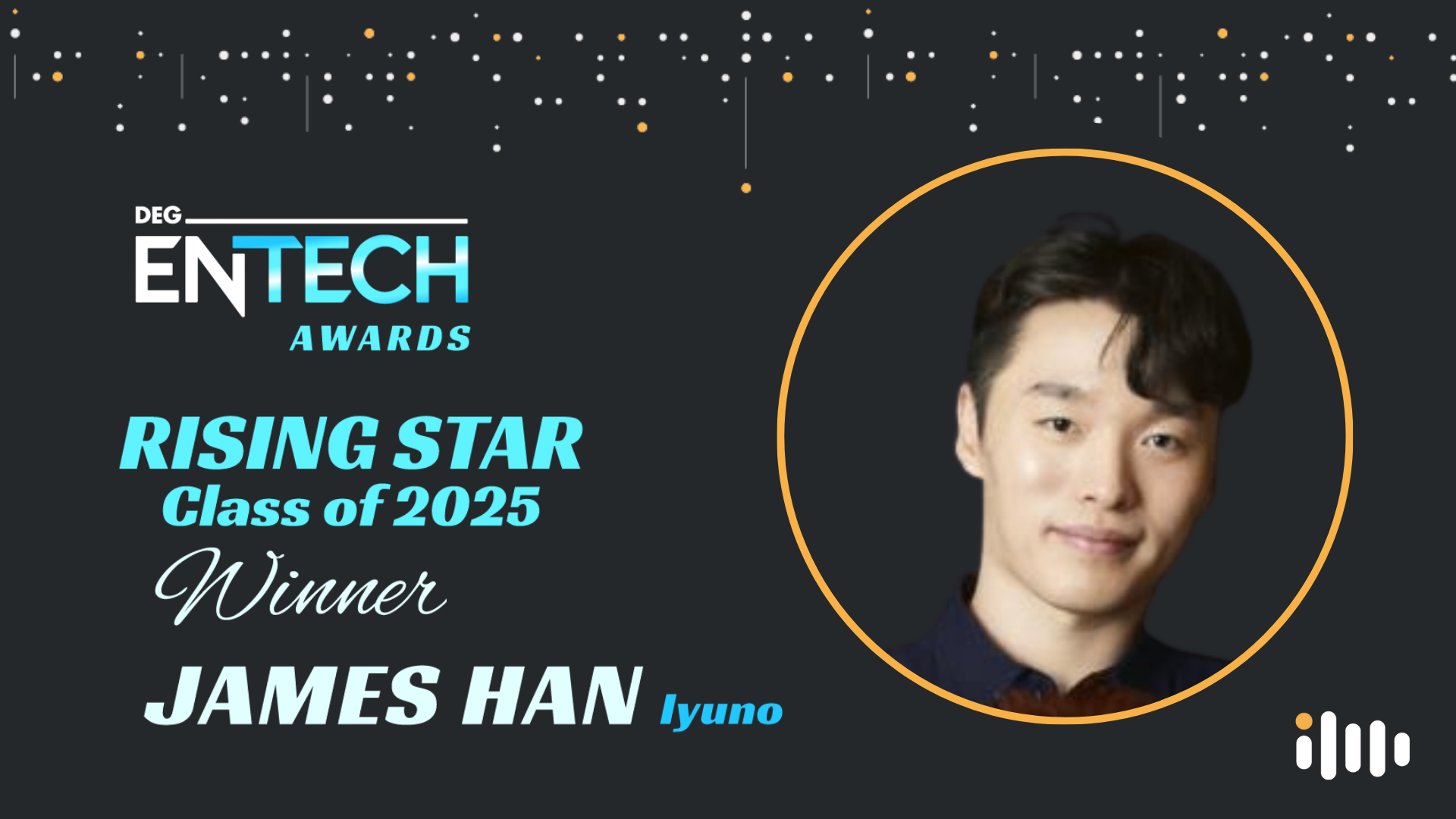 Iyuno’s James Han, X Product Director, Honored with DEG Rising Star Award
