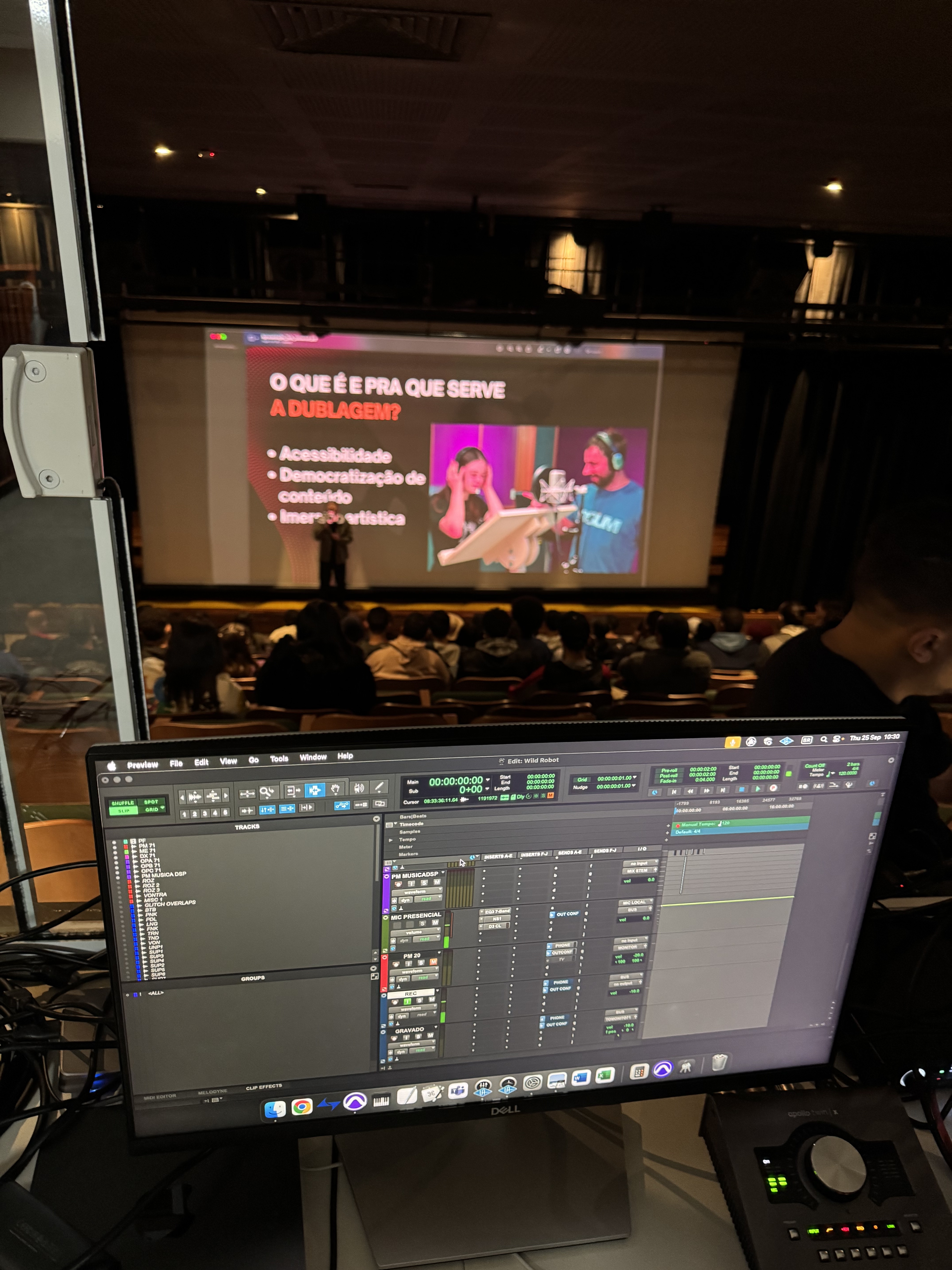 Brazilian Student Dubbing Workshop