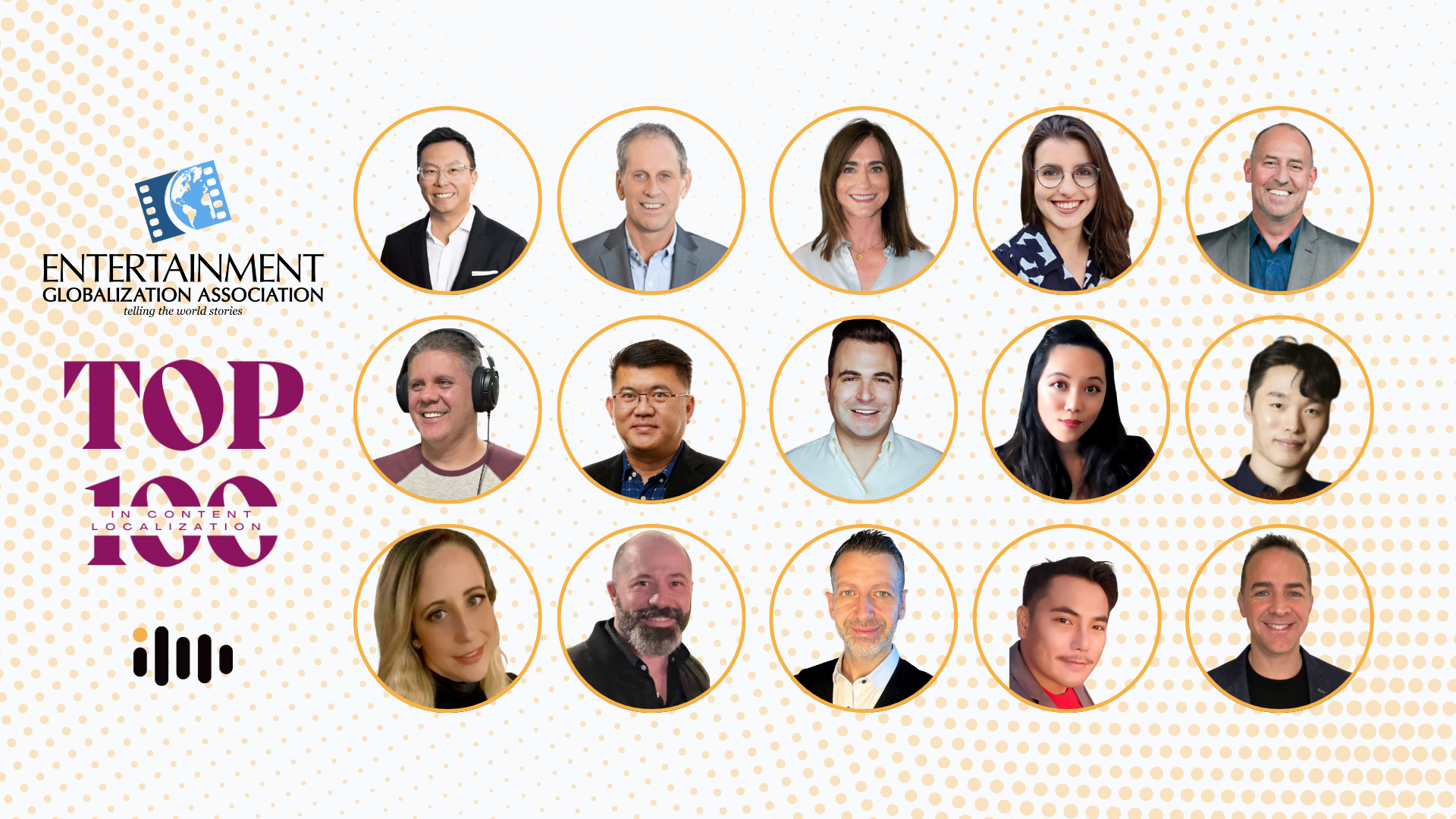 Iyuno Celebrates 15 Employees on EGA's Top 100 List for 2025